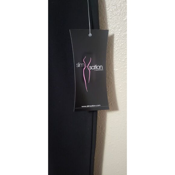 Slim-Sation by Multiples Black Shapewear Leggings Size S, NWT - Picture 8 of 11